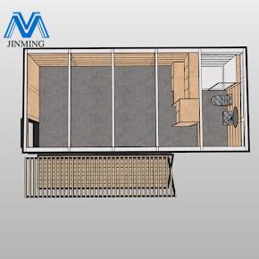 Tùy chỉnh 20ft 40ft khách sạn sang trọng ully trang bị nhà CONTAINER xây dựng mạnh mẽ đúc sẵn biệt thự nhỏ nhà hoàn hảo - Product Image 3
