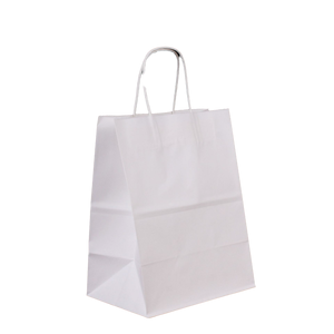 Bolsas de Compra de Papel Kraft Ecológicas Impresas Personalizadas |   Empaque de Lujo para Pizza y Leche, Materiales Reciclados, Colores y Logotipo Personalizados - Product Image 3