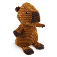 Jouets pour chiens en peluche personnalisés par le fabricant, petit MOQ, jouets à mâcher en velours côtelé pour animaux de compagnie, jouets interactifs pour l'entraînement des chiens en forme d'animaux avec son, OEM
