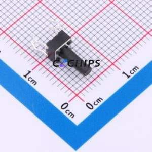 TS09-CBW1EH9.5 Tactile Switch Through hole-4P,4.5x4.5mm Switch Single Pole Single Throw Round Button 1.8N Through Hole - Product Image 1