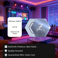 Mini PC Host con Decodificación de Audio 4K UHD, BT5.3, Wi-Fi 6, Micrófono Integrado, Compatible con Cine en Casa y KTV, Entretenimiento Ligero Integrado