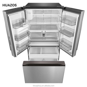 Réfrigérateur double porte côte à côte <span class=keywords><strong>LG</strong></span> OEM HUAZOS grande capacité, porte en verre <span class=keywords><strong>gris</strong></span>, refroidissement par ventilateur, Total No Frost, compresseur Inverter, UE - Product Image 6