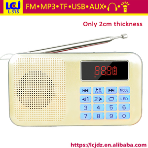 LCJ L-318 modèle réel bonne qualité <span class=keywords><strong>vintage</strong></span> <span class=keywords><strong>radio</strong></span> de <span class=keywords><strong>auto</strong></span> FM avec 1700mAh longue palytime batterie et longue antenne - Product Image 2