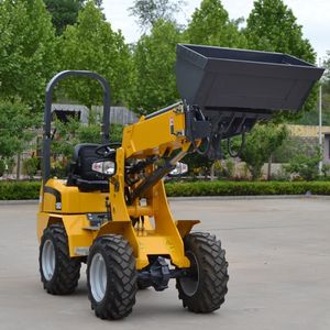 DARIC mesin Memuat roda <span class=keywords><strong>Mini</strong></span> multifungsi, muatan ujung depan dengan lengan teleskopik Boom - Product Image 3