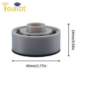 Almohadillas para pies Toaiot S1C, cuatro piezas de plástico que absorben los golpes para accesorios de impresora 3D - Product Image 2