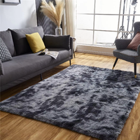 Tapis en velours PV personnalisé en gros, tapis moelleux de 2 cm d'épaisseur avec mousse à mémoire de forme, tapis de salon, tapis de chambre à coucher, tapis de sol, tapis tatami sans perte de poils
