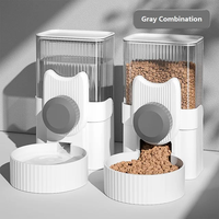 Vente en gros de bols automatiques pour animaux de compagnie, cage suspendue, distributeur de nourriture, bouteille d'eau pour animaux de compagnie, récipient à nourriture, bol pour chiots, chats, lapins