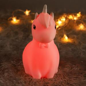 Lampe LED rechargeable mignonne pour chambre d'enfant, <span class=keywords><strong>veilleuse</strong></span> USB, petite lampe d'ambiance <span class=keywords><strong>licorne</strong></span>, cadeau unique personnalisé - Product Image 1