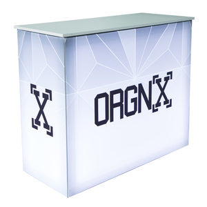 Tianyu espositore in alluminio stand counter desk portable tradeshow case tension tessuto zip pieghevole tavolo <span class=keywords><strong>da</strong></span> esposizione <span class=keywords><strong>fiera</strong></span> - Product Image 5