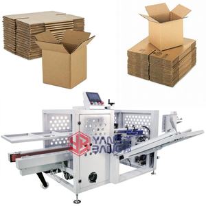 YB-DK500 Top Sale Voll automatisches Gehäuse Open Folding Erector Box Bottom Sealing Karton Karton <span class=keywords><strong>Forming</strong></span> Packing <span class=keywords><strong>Machine</strong></span> - Product Image 1