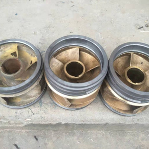 Impulsor de Cobre de Tipo Cerrado con 6 Aspas Curvas, Acabado Pulido, Montaje Horizontal para Bomba Centrífuga, Soporte OEM - Product Image 3