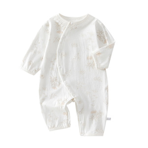 Body de Algodón Puro para Bebé, Sin Costuras, Estilo Verano, Ropa de Bebé Unisex, Tejido con Etiqueta, Categoría A - Product Image 5