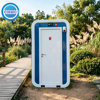 Toilettes portables en acier renforcé, étanches, inodores, haute stabilité, conception modulaire pour les travaux miniers, la construction routière et les chantiers
