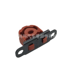 Audi Front Exhaust Pipe Mounting <b>Bracket</b> 4H0253099A <b>Plastic</b> Muffler Hanger Chassis Part - Product Image 4