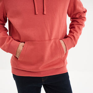 Sudadera con Capucha para Hombre, Estilo Urbano, Transpirable, Ecológica, Mezcla de Algodón y Poliéster, Corte Regular, Sin Forro, Diseño Liso - Product Image 5