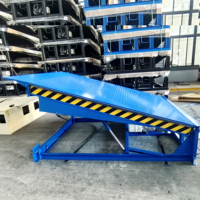 Plateforme de chargement hydraulique 8/10 tonnes, fabricant de niveleurs de quai pliables, niveleur de quai hydraulique, équipement de chargement de conteneurs