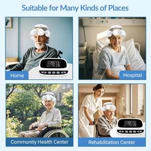 Appareil de stimulation magnétique transcrânienne TMS, dispositif de thérapie cérébrale avec 11 modes de fréquence pour le <span class=keywords><strong>traitement</strong></span> de la dépression et de l'anxiété - Product Image 3