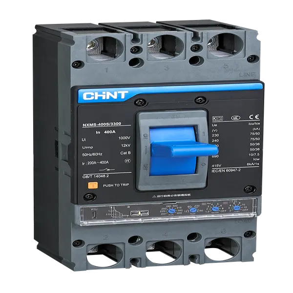 CHINT MCB NXMS Series 160A 250A 400A 630A 1000A 1250A 1600A Protector Moulded Case Circuit Breaker