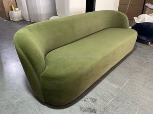 थोक इतालवी यूरोपीय शैली लक्जरी लिविंग रूम आधुनिक सोफे घर के लिए शानदार न्यूनतम फर्नीचर एकांत घुमावदार सोफे - Product Image 5