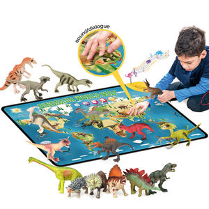 D'apprentissage tableau mural juguetes al por maire de dinosaurio non-tissé tapis dinosaure jouer ensemble jouet pour enfants - Product Image 2