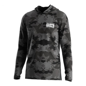 Sudadera de Pesca para Hombre con Protección Solar UPF 50, Camuflaje, Manga Larga, Secado Rápido, Esencial para Actividades al Aire Libre - Product Image 1