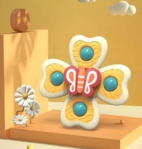 ของเล่นในห้องน้ำ3ชิ้นลายการ์ตูนของเล่นสปินเนอร์ของเล่นแมลงสัตว์สั่นของเล่นอ่างอาบน้ำสำหรับเด็ก - Product Image 5