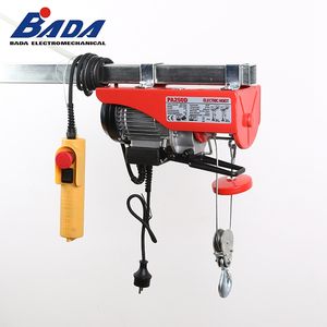 BADA tali rantai kerekan, tali kawat <span class=keywords><strong>Mini</strong></span> industri derek 100kg 200kg 12/6m 4/8m/menit - Product Image 3