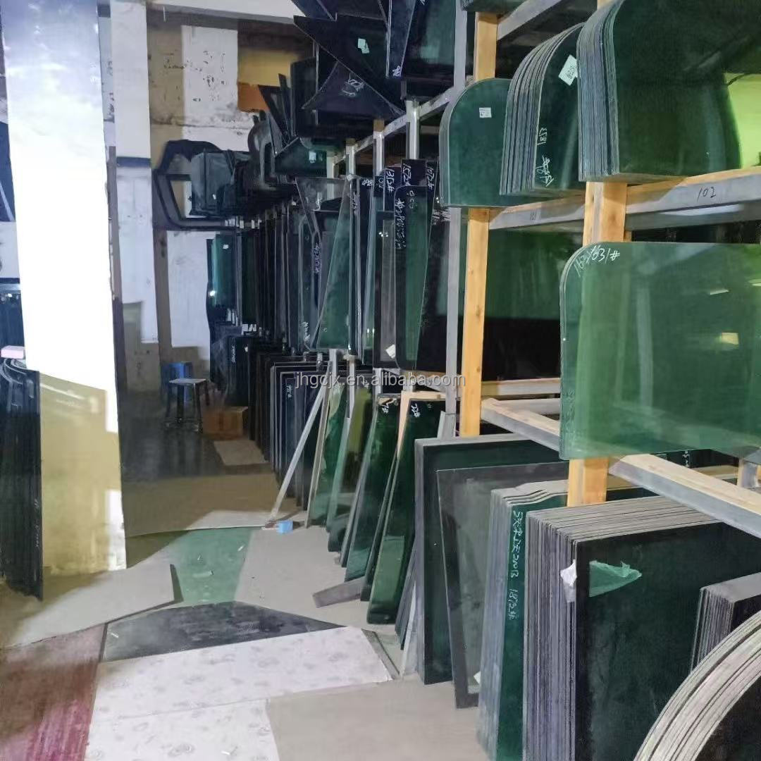Hitachi Cab Glass - Durable & Clear Windows for Excavators