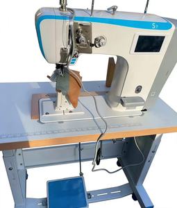 Nouvelle machine à coudre industrielle à point noué, à plat, entièrement automatique et informatisée, à une aiguille - Product Image 3