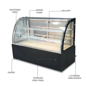 Tủ trưng bày bánh ngọt, tủ đông trưng bày bánh, tủ lạnh để bàn hiệu suất cao, tủ trưng bày bánh thương mại dành cho bánh quy - Product Image 2