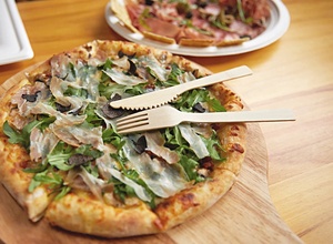 170Mm Phân Hủy Sinh Học Tre Đồ Dùng Dùng Tre Dùng Một Lần Dao Kéo Đặt Phân Hủy Sinh Học Đồ Ăn Cho Đảng Cắm Trại - Product Image 4