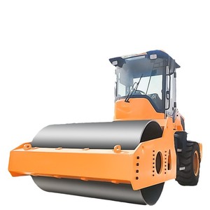 Rodillo Estático de 10T de un Solo Tambor Amarillo, Equipo para Construcción de Carreteras - Product Image 5
