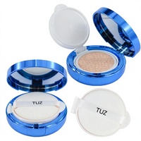 TUZ Collagen Cushion Foundation Refill Tahan Lama Anti Luntur Melembapkan Menyamarkan Noda Krim BB/CC Model 0402 Cross-Border