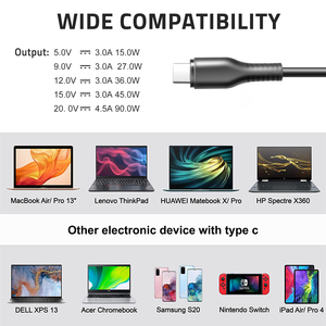 <span class=keywords><strong>Cargador</strong></span> de Pared USB-C Directo de Fábrica, 45W 65W <span class=keywords><strong>100W</strong></span>, Fuente de Alimentación USB-C para <span class=keywords><strong>Ugreen</strong></span> PD100W, <span class=keywords><strong>Cargador</strong></span> Rápido USB-C Gan de 4 Puertos - Product Image 5