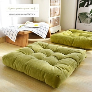 Außenhandel Cord Plüsch Tatami Kissen Futon Verdickter Boden Anti Dust Mite Abnehmbar Wasch bar Quadrat Einfarbig - Product Image 2