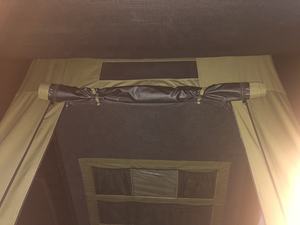 Tenda da tetto in alluminio da campeggio tenda da tetto per auto tenda da tetto a conchiglia a triangolo con guscio rigido - Product Image 6