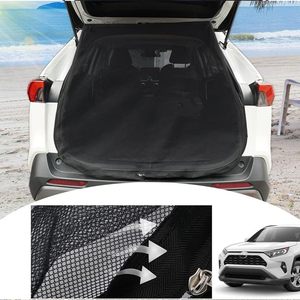 Car Rear Sunshade <b>Mesh</b> Screen Set Magnetic Trunk Ventilation <b>Insect</b> Protection General Fit SMLXL Size - Product Image 3