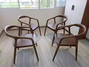 Modern Walnut Color Wooden <strong>Chair</strong> Wholesale Solid Wood <strong>Chairs</strong> <strong>for</strong> Hotel Use Accent Furniture <strong>Antique</strong> Dinning Room <strong>Chairs</strong> - Product Image 5