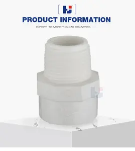 Manufacturer Prices Pipe Fitting For Hot Water UPVC ASTM SCH40 Pvc Male Adapter