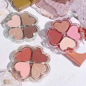 new arrivals cosmetics wholesale Eye Makeup Lucky Clover multi-color high quality Matte Shining eye shadow palette