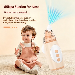 Aspirador Nasal Eléctrico para Bebés, Impermeable, Autolimpiante, 65Kpa, Limpiador Nasal para Bebés y Niños Pequeños - Product Image 1