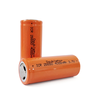 Batterie rechargeable au lithium-ion ICR 26650 haute capacité 4000 mAh 3,7 V pour pointeur laser et lampe torche
