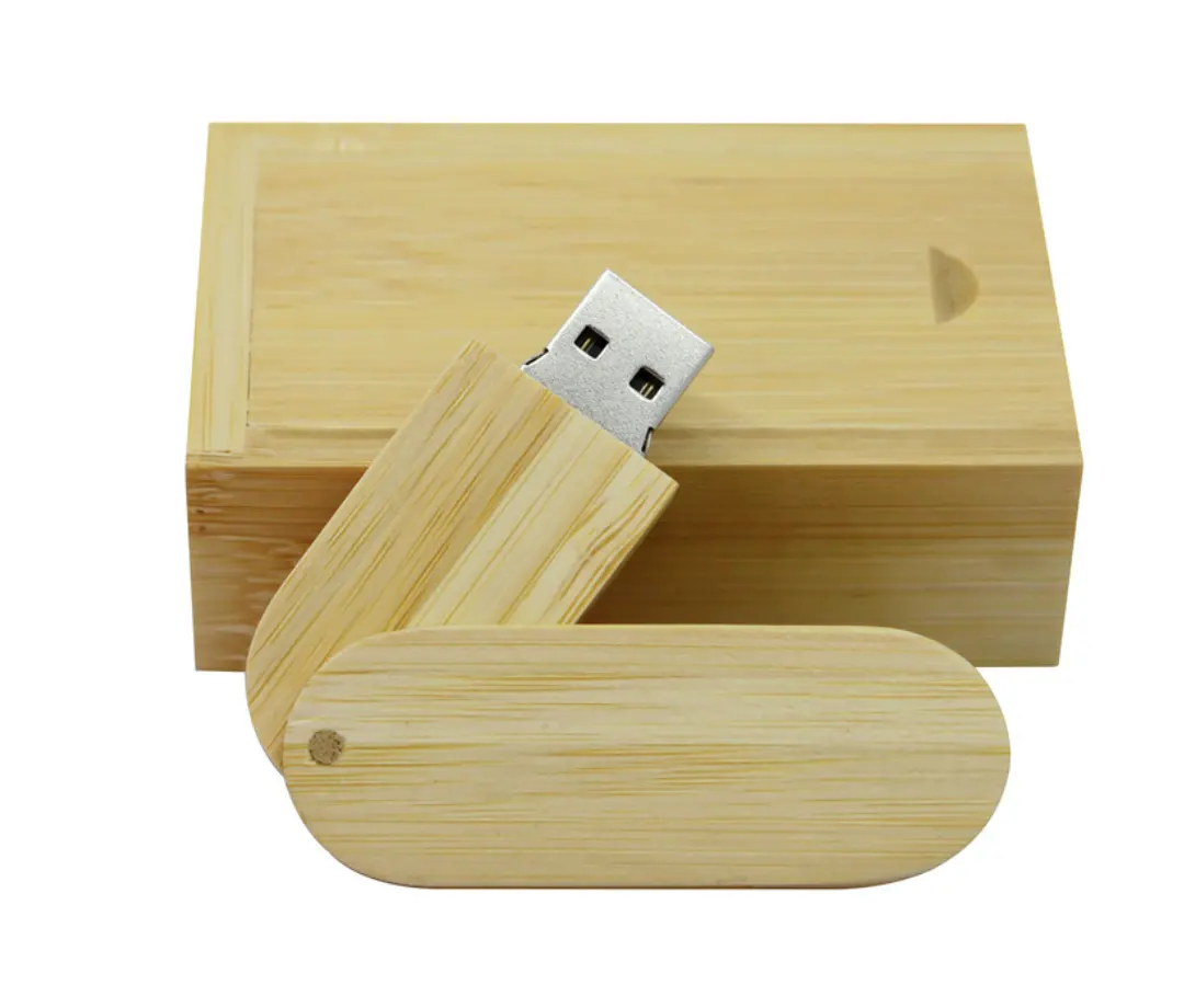128 GB 64 GB hölzernes USB-Flash-Laufwerk 3,0 V größere Kapazität USB-Steuerung