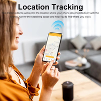 Mini Rastreador y Localizador GPS Inteligente Dispositivo Antipérdida para Teléfonos Móviles, Mascotas, Niños, Bolsos y Llaves