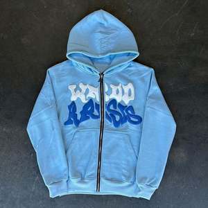 Custom <b>Women</b> 420gsm <b>Top</b> Quality Heavyweight Puff Print <b>Zip</b> <b>up</b> Hoodie Unisex Custom Puff Print Hoodie 400gsm - Product Image 3