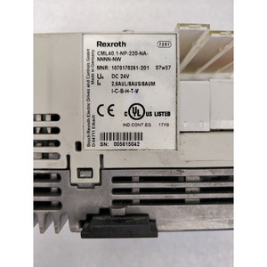 CML40.1-NP-220-NA-NNNNN-NW ชุดควบคุมการเคลื่อนที่ PLC - Product Image 2