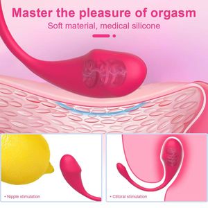 Juguetes Sexuales para Adultos, Vibrador con Control Remoto por Aplicación, Alimentado por USB, Masturbador Eléctrico con Vibración para Huevo Vibrador - Product Image 3