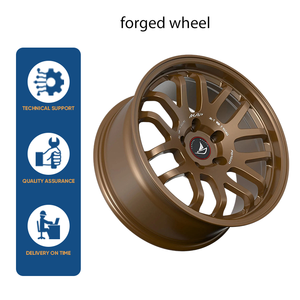 Ruedas Monobloque Forjadas de Larga Duración, Llanta de Aleación Multirradio en Bronce para Modificación de Autos Deportivos Clásicos - Product Image 3