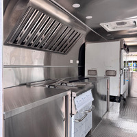 Food Truck Van personnalisable pour BBQ Pizza Burger Ice Cream Coffee & Candy Turkey Food Trailer