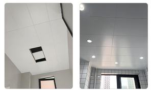 Yüksek kaliteli Modern delikli güvenlik alüminyum Metal banyo mutfak tavan paneli - Product Image 5